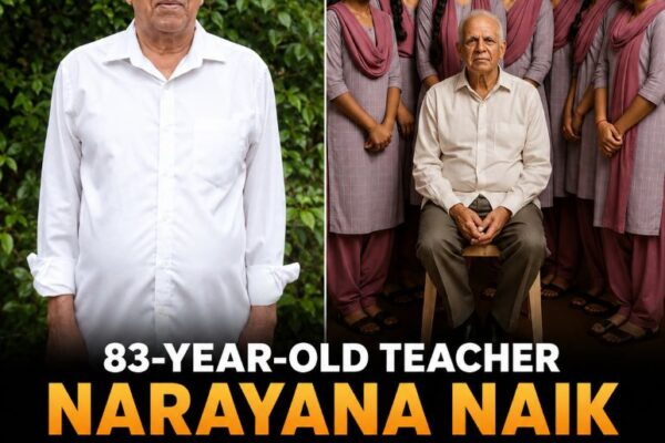 83-year-old retired Karnataka teacher K. Narayana Naik helping students access scholarships