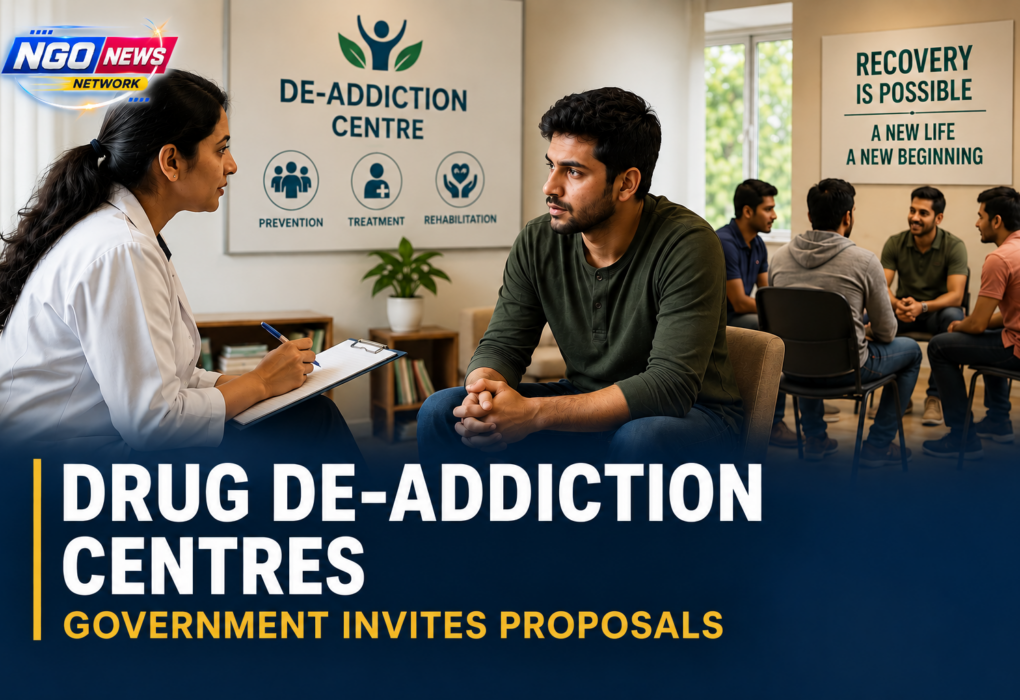 Government initiative for District Drug De-Addiction Centres under NAPDDR