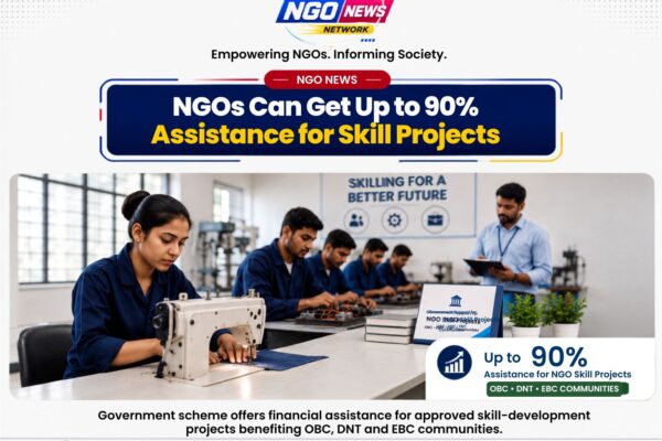 NGO skill development training project with up to 90% government assistance for OBC, DNT and EBC communities